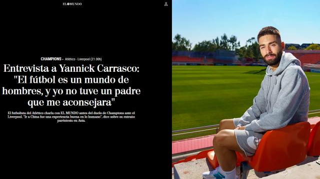 开云体育-卡拉斯科：中超踢马竞不知会输多少 那两年没浪费